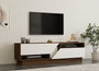 Hanah Home Soporte de TV Koza Nogal y Blanco
